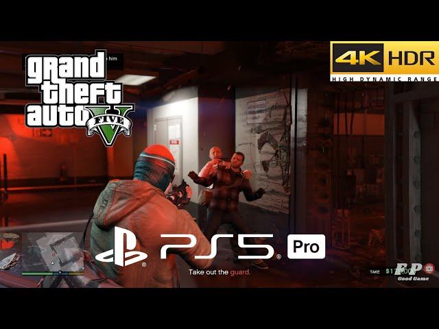 Grand Theft Auto V Story Mode PS5 Pro Gameplay 4K HDR 60FPS (Fidelity)