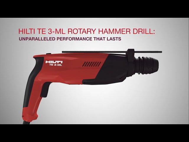 Hilti Thailand - TE 3-CL and TE 3-ML Rotary Hammer