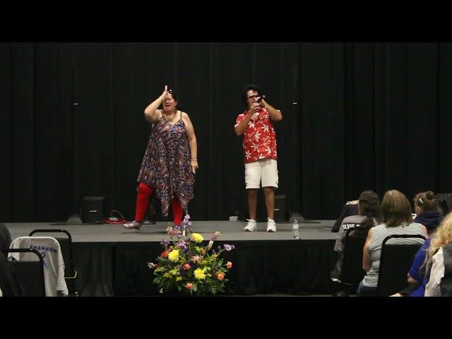 Robert Keefer & Kathy Goodwin perform How Great Thou Art Elvis Week 2022