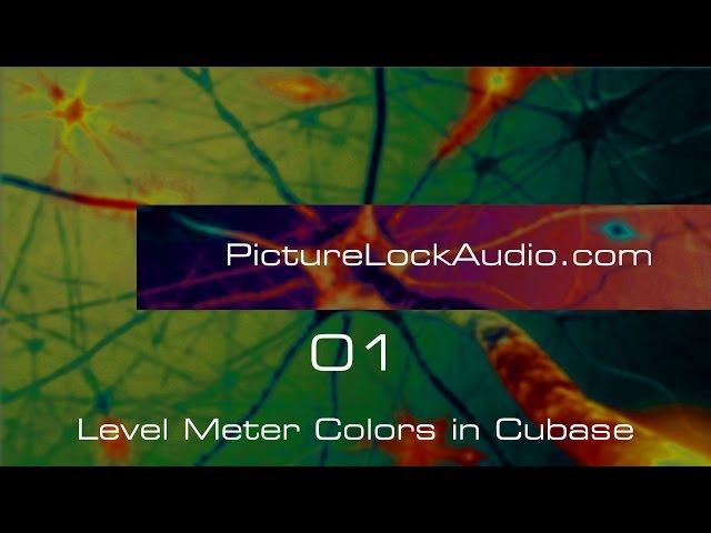 01 - Level Meter Colors in Cubase