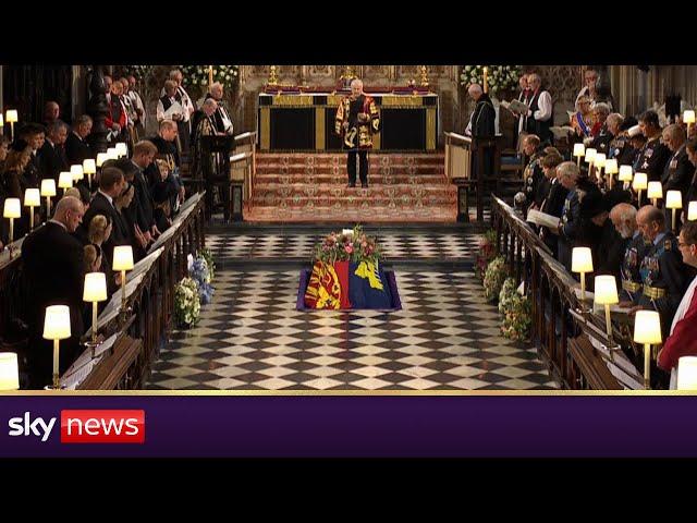 Queen Elizabeth lowered into Royal Vault as lone piper concludes state funeral