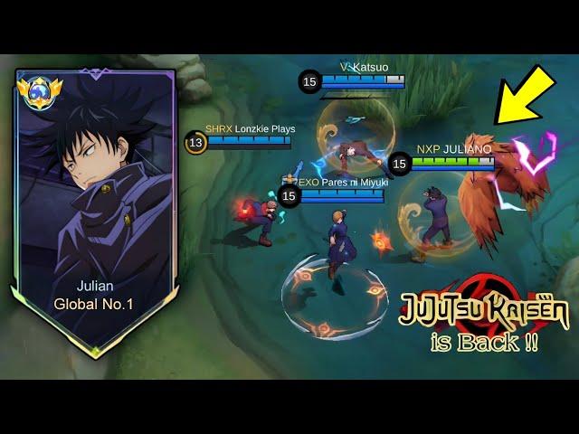 FINALLY! JUJUTSU KAISEN SQUAD IS BACK! (Best skins ever!) - Mobile Legends