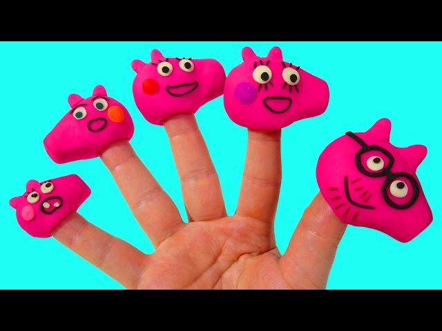 Educational Video For children Sing a song of Family of fingers In Russian