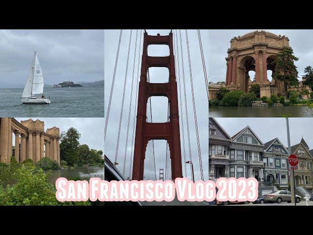 SAN FRANCISCO VLOG! Palace of Fine Arts, Golden Gate Bridge, Lombard Street, & The Beach Taco Bell!