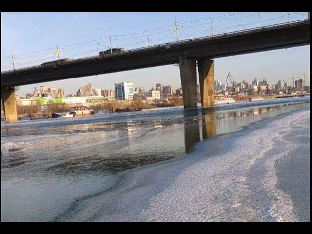 Аэролодка ТОРНАДО по воде, снегу и льду на полном ходу