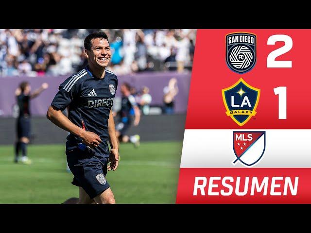 GOL de HIRVING LOZANO HUNDE AL CAMPEÓN. SAN DIEGO FC se impuso al FINAL ante LA GALAXY | MLS