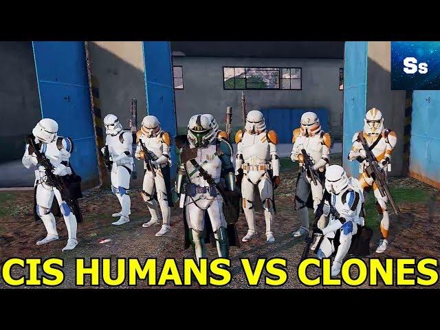 "CIS HUMANS VS CLONES" - 501st, 101st, 212th JOINT OP