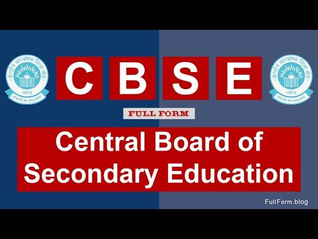 What is CBSE #The Central Board of Secondary Education (CBSE)#