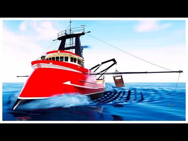 Earning $3,000,000 A Day Scallop Fishing - Fishing North Atlantic