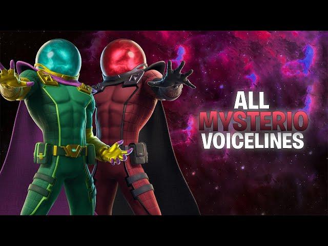 All Mysterio Boss Voicelines in Fortnite Chapter 5 Season 4 - Fortnite Bosses Voicelines