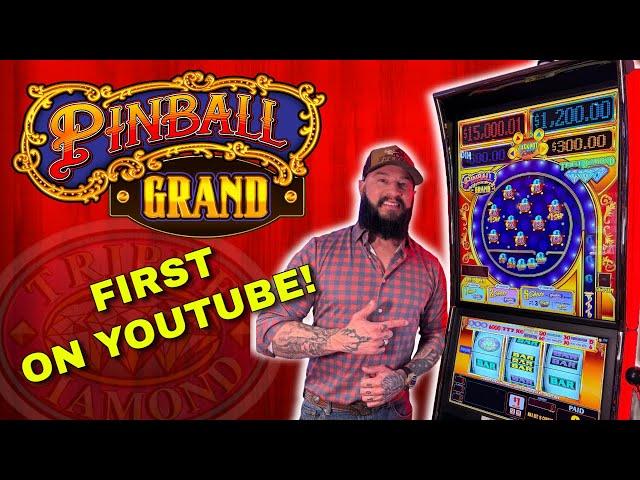 All new Pinball GRAND  World Premiere! ⭐️ First Jackpot and First play on YouTube!