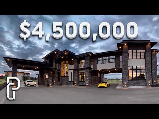 Inside a $4,500,000 Mega MANSION in Calgary, Canada! | Propertygrams house Tour