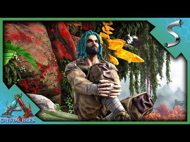 OUR JOURNEY BEGINS IN THE CRYSTALLINE LANDS! - Ark: Crystal Isles [DLC Episode 1]