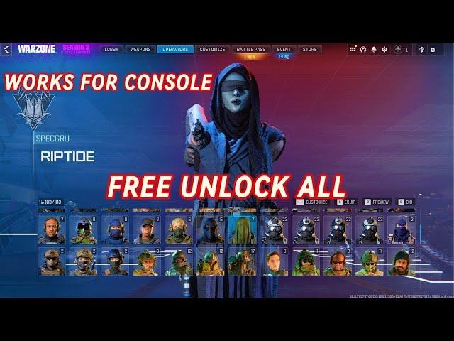 *CHEAP* UNLOCK ALL TOOL FOR CONSOLE & PC MW3/WARZONE (LINK IN BIO)