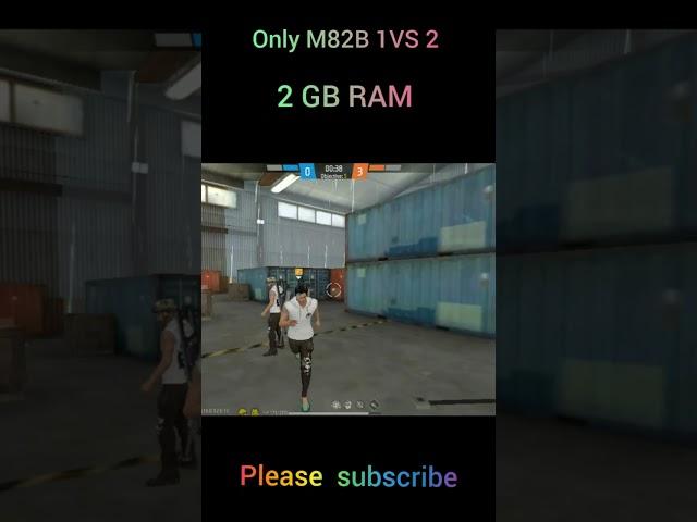 Only M82B 1VS 2 #freefire #ff #gaming #Black Tiger FF