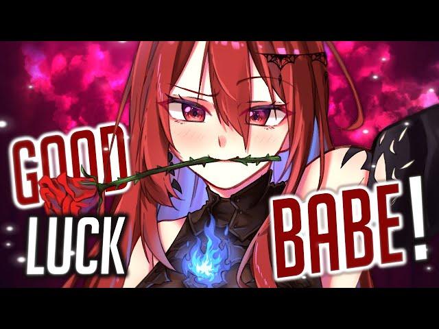 Nightcore - Good Luck, Babe! (Rock Version) (Lyrics)