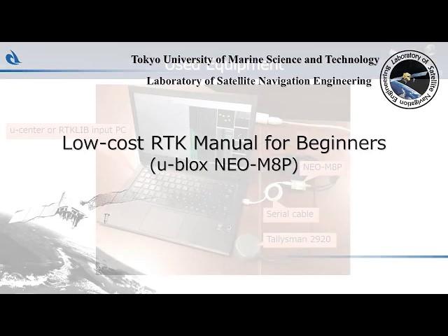 Low cost RTK Manual for Beginners u blox NEO M8P