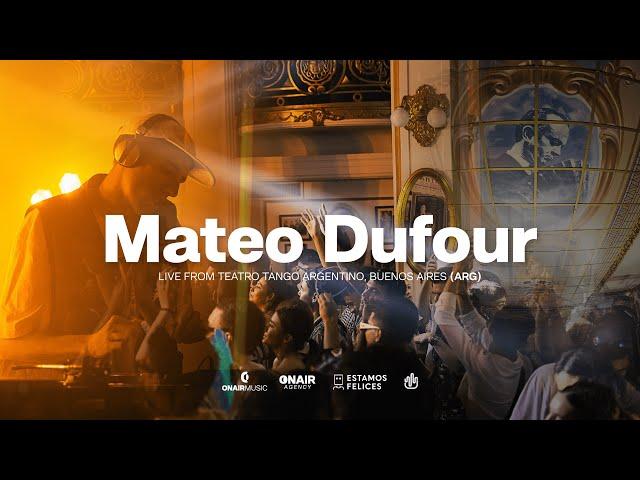 Live from Teatro Tango Argentino by Mateo Dufour | On Air Music