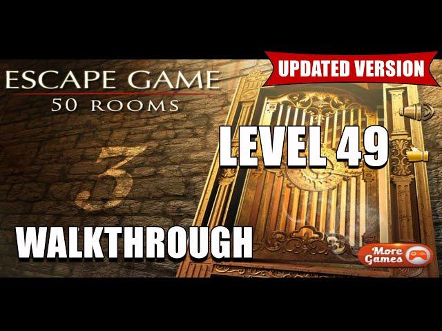 Escape Game 50 Rooms 3 LEVEL 49 | Walkthrough | Escape Game 50 Rooms 3 LVL 49 | Solved [UPDATED]