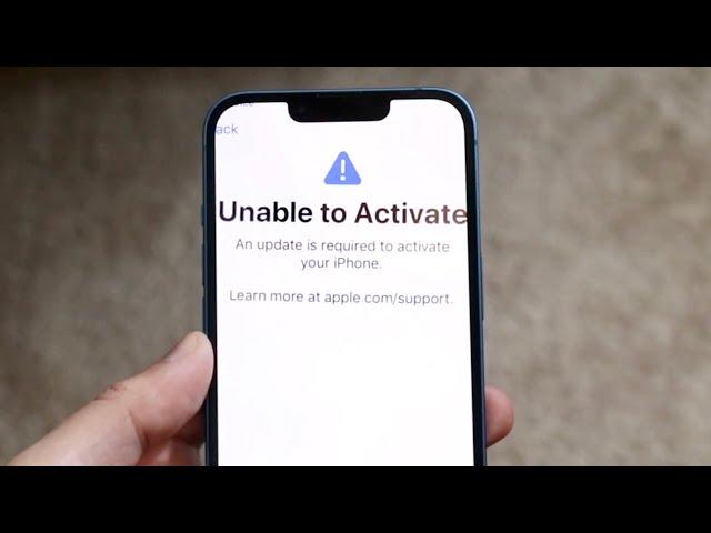 How To FIX Unable To Activate iPhone! (2022)