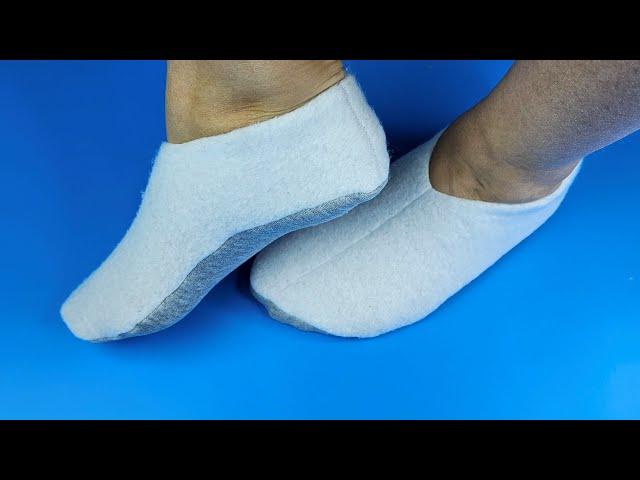 I SEW WARM SOCKS IN 10 MINUTES!