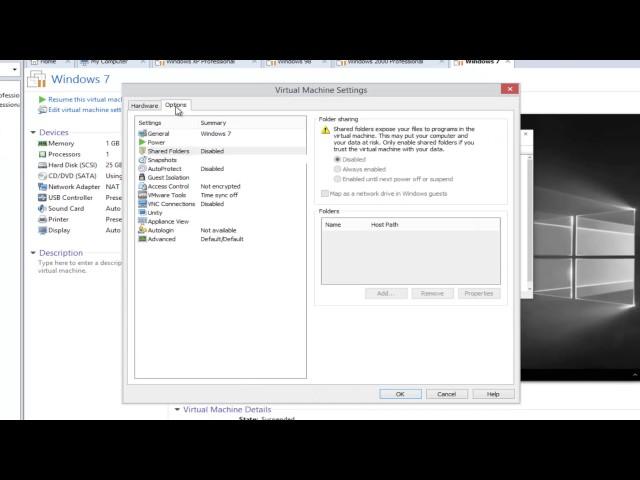 VMWare Workstation -  How To Enable Copy And Paste Into Virtual Machine