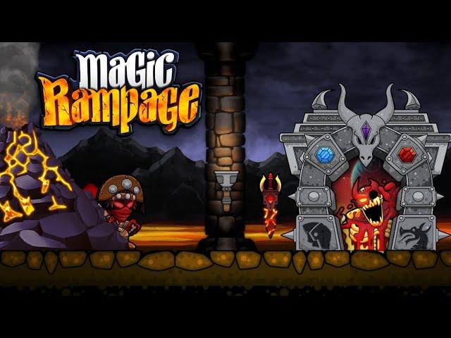 Magic Rampage masmorra semanal O Labirinto Amaldiçoado