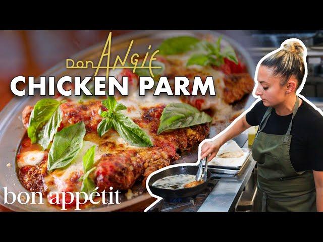 How One of NYC's Best Italian Chefs Makes Chicken Parmesan | Bon Appétit