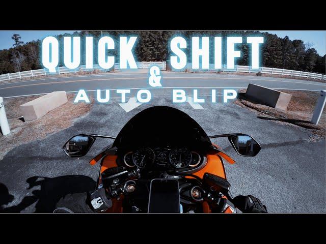 SUZUKI HAYABUSA QUICK SHIFT AND AUTO BLIP