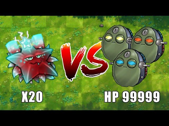 PVZ 1 Fusion Challenge!! 20 Fusion Plants VS Bowling King + EXTRA - Who Will Win?