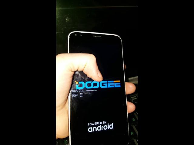 Doogee x30 hard reset сброс настроек графический ключ пароль зависает тормозит висит на заставке