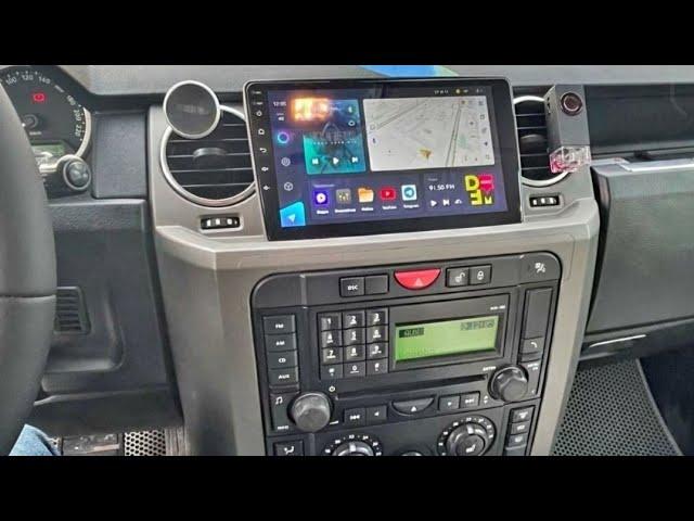 Land Rover Discovery 3 установочный комплект головного устройства Android