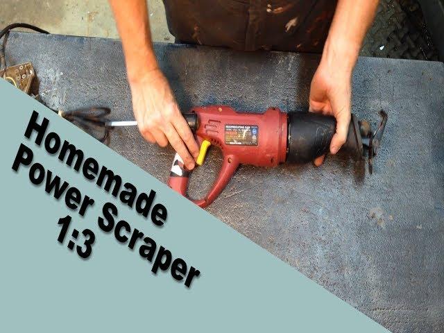 Homemade Power Scraper Part 1