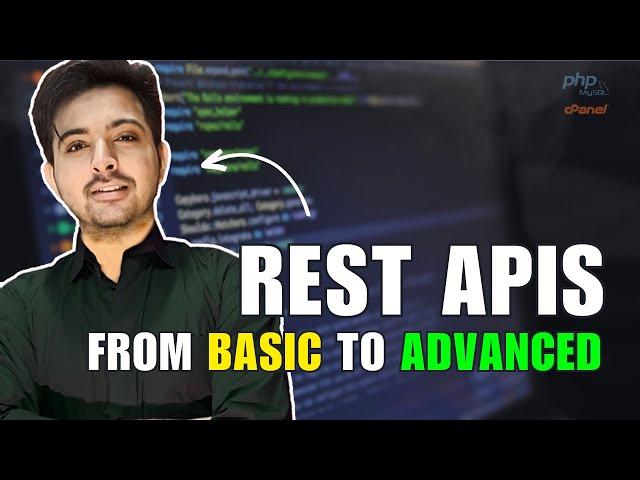 API Development from Beginner to Professional | PHP/MYSQL | Urdu/Hindi