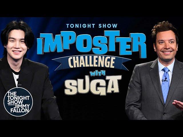 Imposter Challenge with SUGA | The Tonight Show Starring Jimmy Fallon