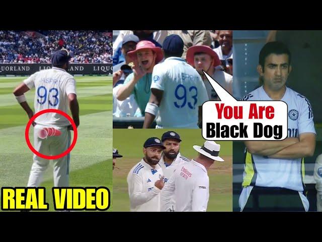 Rohit, Virat & Gambhir got vexed when Australian boys hit beer glasse on Jasprit Bumrah hips