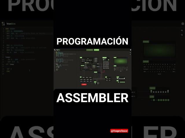 Programación en Assembler | Aprender Assembly con VonSim