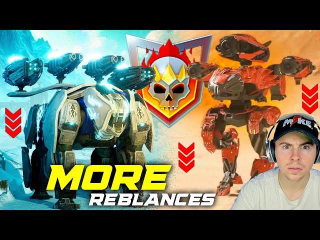 The BIGGEST Rebalance In WR History Is Growing... MORE Rebalance Meta Changes | War Robots
