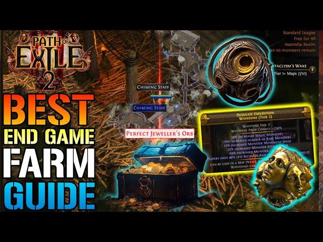 Path Of Exile 2: BEST "End Game" Farm Guide! How To Get Divine Orbs, Greater Jeweller's Orbs & More!