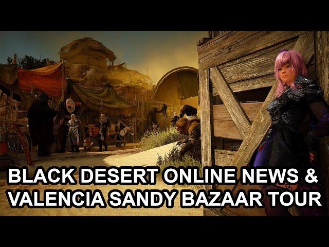 Black Desert English B2P Upcoming Test Sandy Bazaar Village Tour