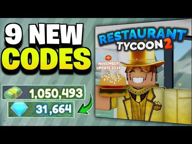 NEW! SPOOKFEST RESTAURANT TYCOON 2 CODES - NOVEMBER UPDATE WORKS 100% - RESTAURANT TYCOON 2 CODES.