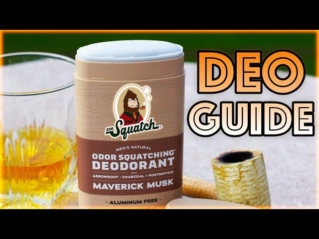 MAVERICK MUSK DEODORANT | Dr. Squatch Review