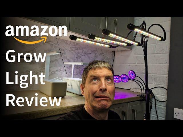 Amazon indoor plant grow lights tested | Spoiler - They are junk