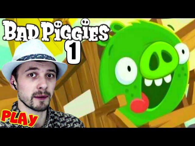 Броди запускает Плохих Свинок в игре Bad Piggies! - Броди Play