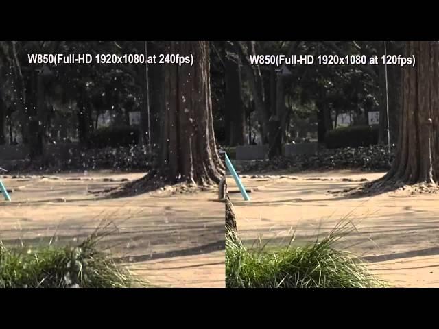 Panasonic Camcorders | Full HD Slow Motion Comparison 120 fps vs 240 fps