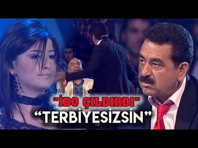 İBRAHİM TATLISES  ÇILDIRDI - TERBİYESİZSİN (Popstar)