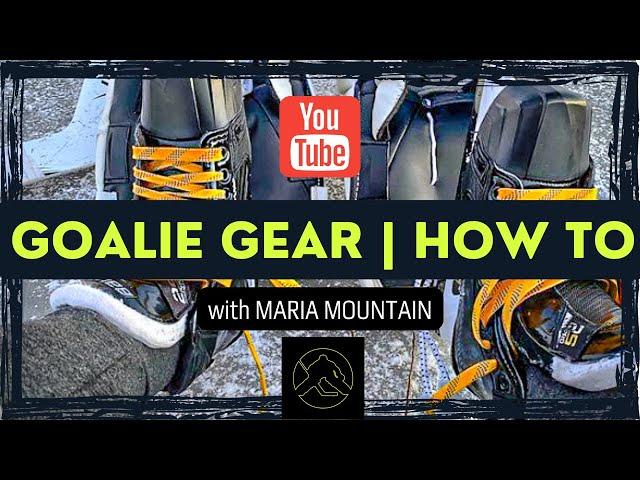 HOW To Put On Hockey Goalie Gear From Start To Finish 