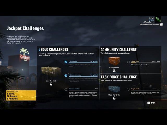 Ghost Recon Wildlands - Jackpot Challenges Week 1 Solo Challenge 2