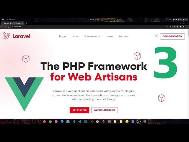 Laravel 9 and Vue JS 3 Installation - Ubuntu 20.04 LTS - 2022