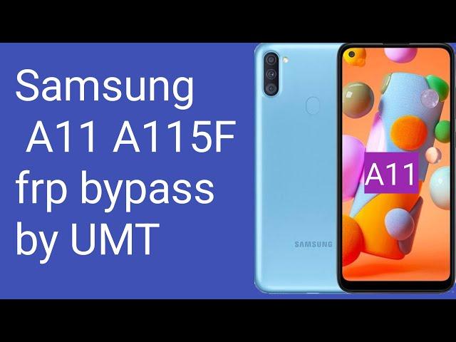 Samsung A11-A115F FRP Bypass By UMT PRO Test Point